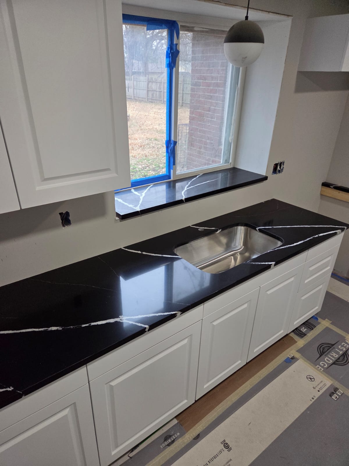 Granite kitchen counter